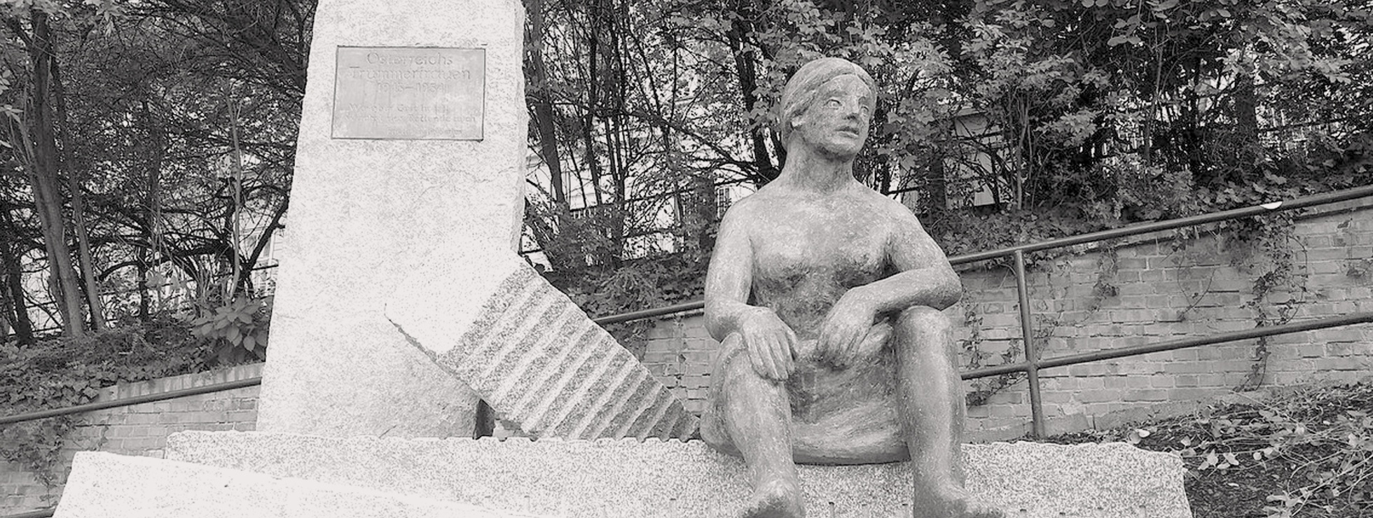 Fotografie des Trümmerfrauendenkmals in Wien © Wikimedia