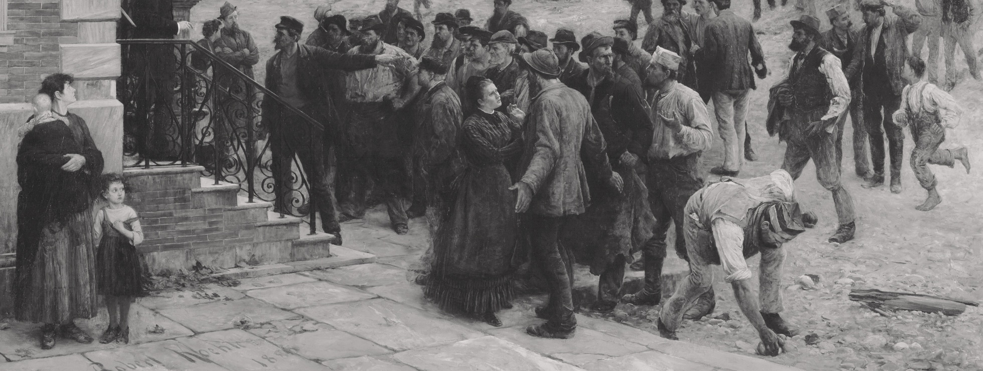 "Der Streik" von Robert Koehler © DHM / Wikimedia