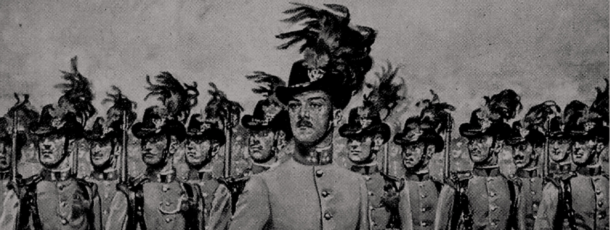 Kaiserjäger in der Adjustierung von 1890 © Private Sammlung