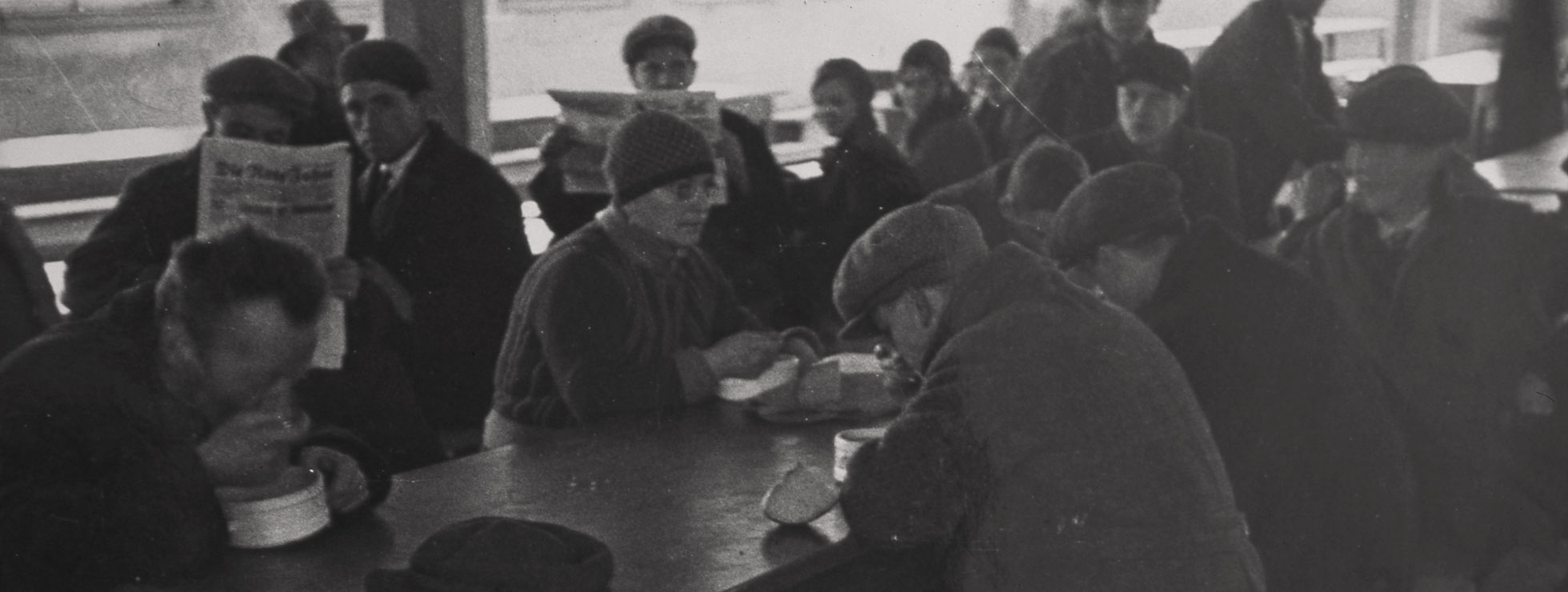 Arbeitslosenausspeisung, Steyr 1932 &copy; IHSF-Archiv