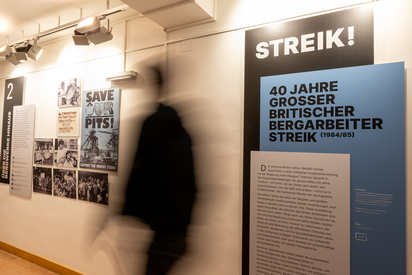 Streik! 40 Jahre großer britischer Bergarbeiterstreik (1984/85) © Tobias von Marillac / IHSF