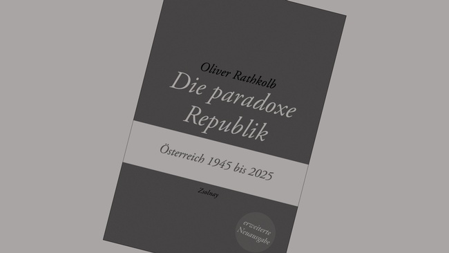 Buchcover. Die paradoxe Republik © Zsolnay