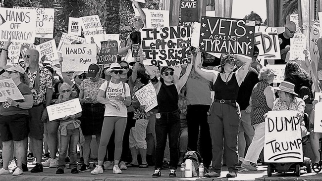 Anti Trump-Proteste, 2025 &copy; Wikimedia