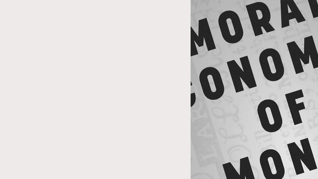 Buchcover Moral Economies of Money © Stanford University Press
