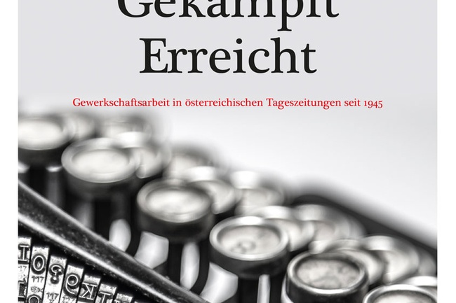 Buchcover Gefordert Gekämpft Erreicht © ÖGB Verlag
