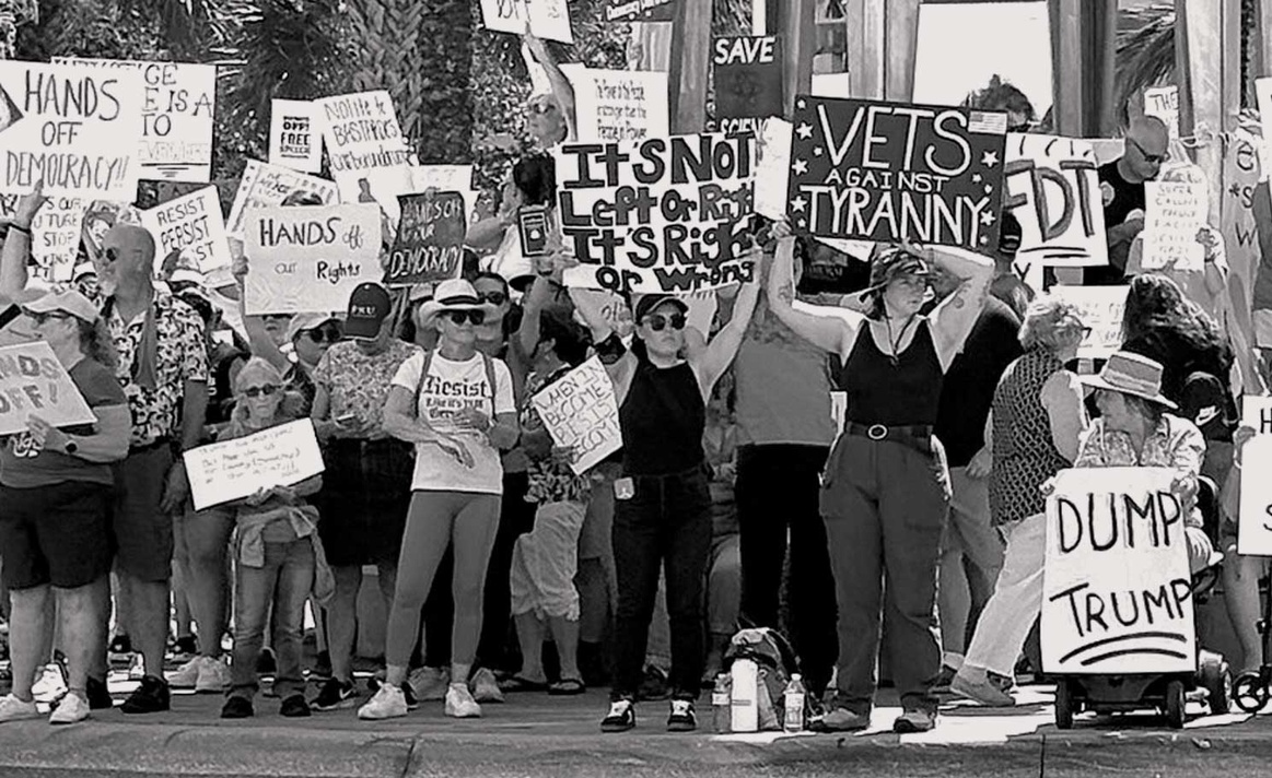 Anti Trump-Proteste, 2025 &copy; Wikimedia
