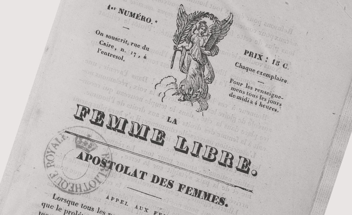 Zeitschrift "La Femme Libre" &copy;  Biblioth&egrave;que Nationale de France